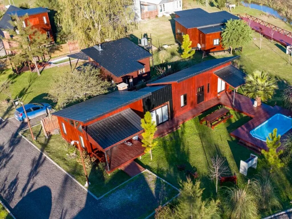 Foto Aérea Condominio La China - Cabañas de madera para turismo sustentable