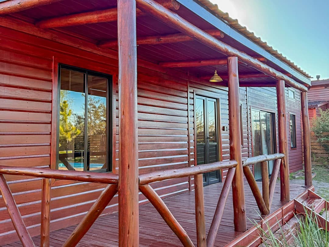 ampliación de cabañas de madera